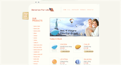 Desktop Screenshot of genericsforusa.com